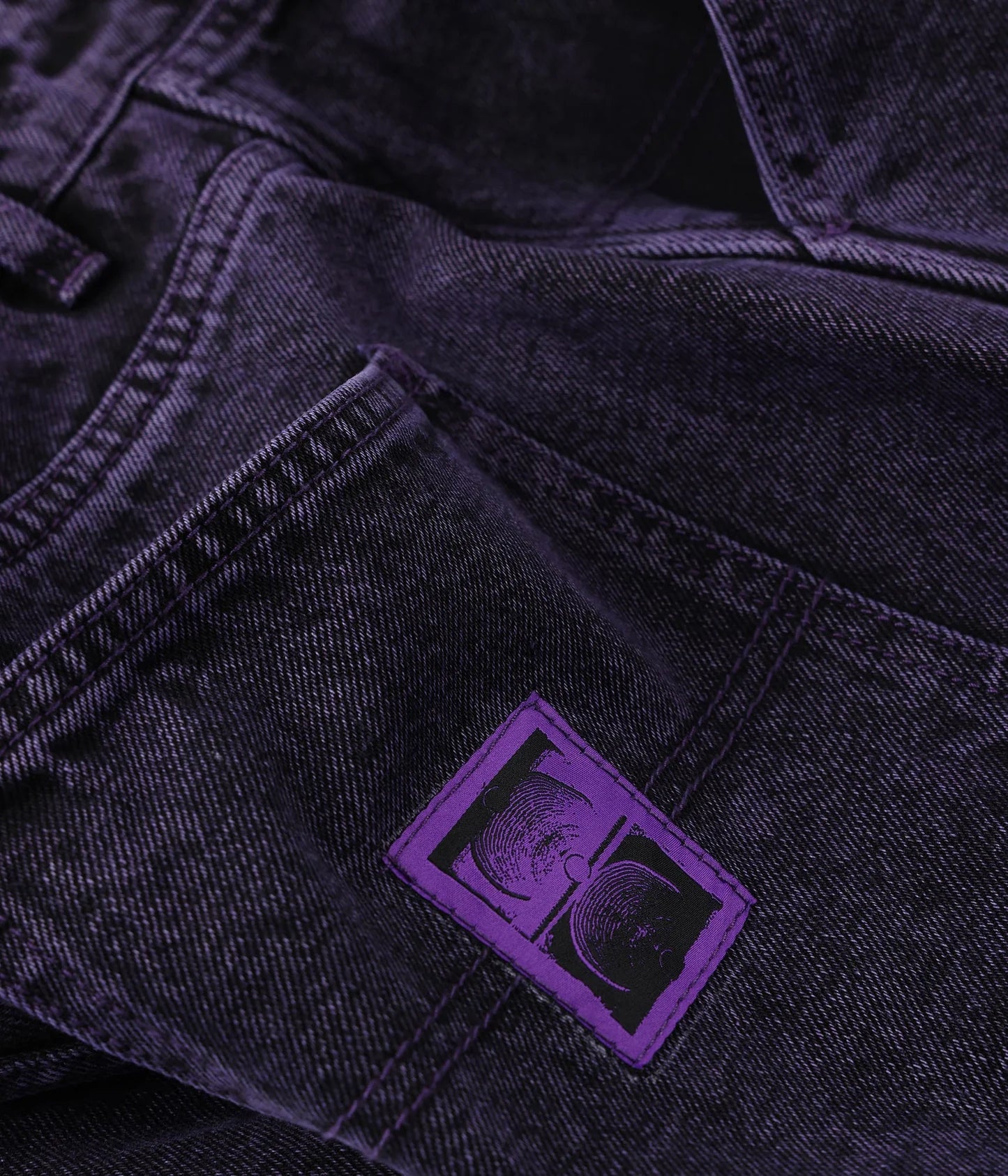 DISTEND DENIM WALKSHORT // WASHED PURPLE