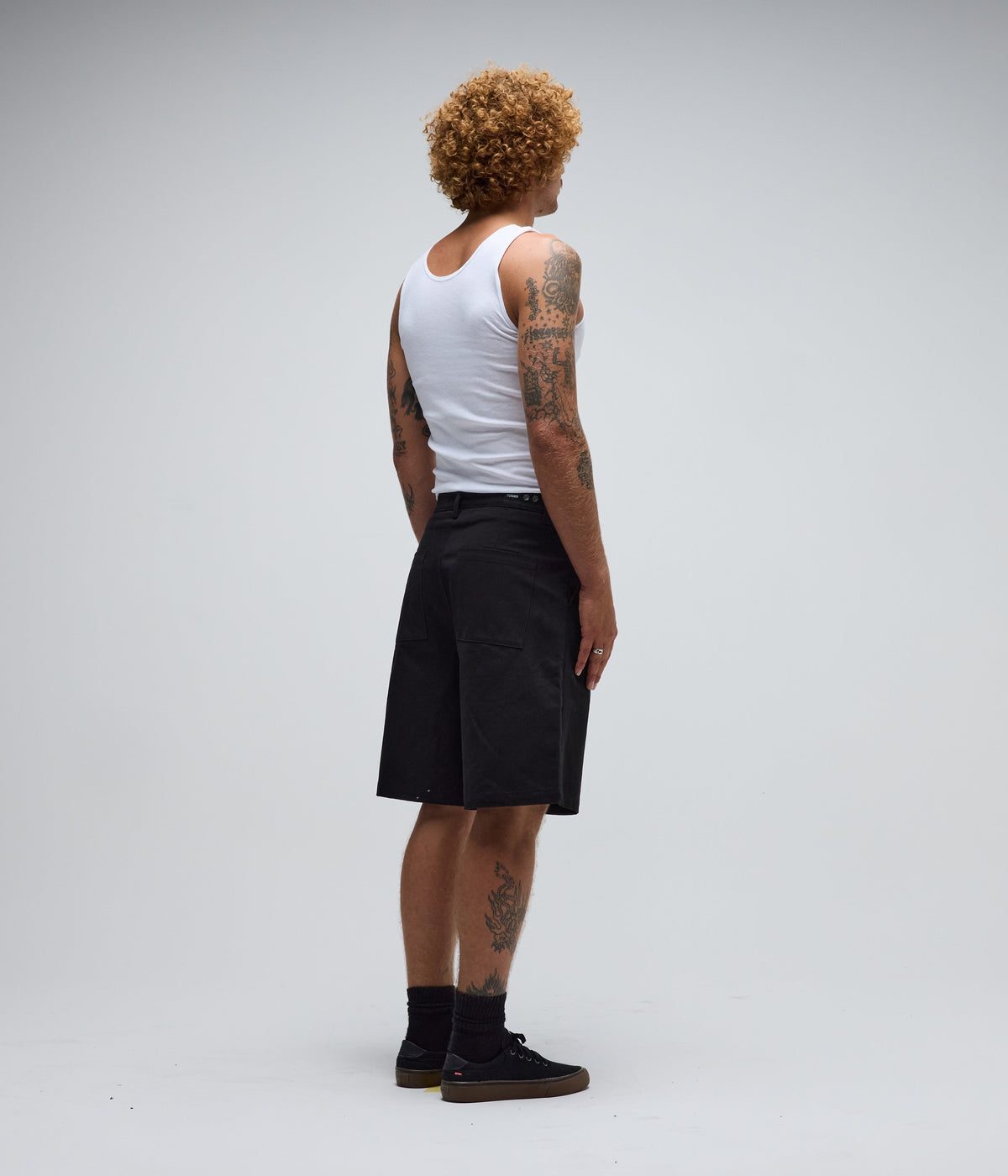 ANDERSON TWILL WALKSHORT // BLACK