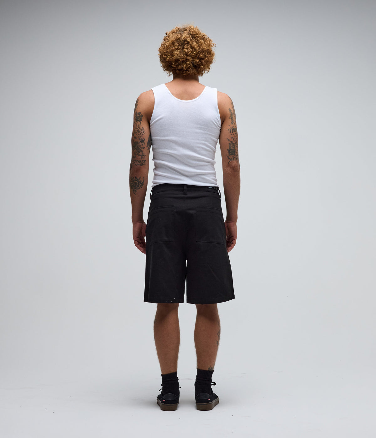 ANDERSON TWILL WALKSHORT // BLACK