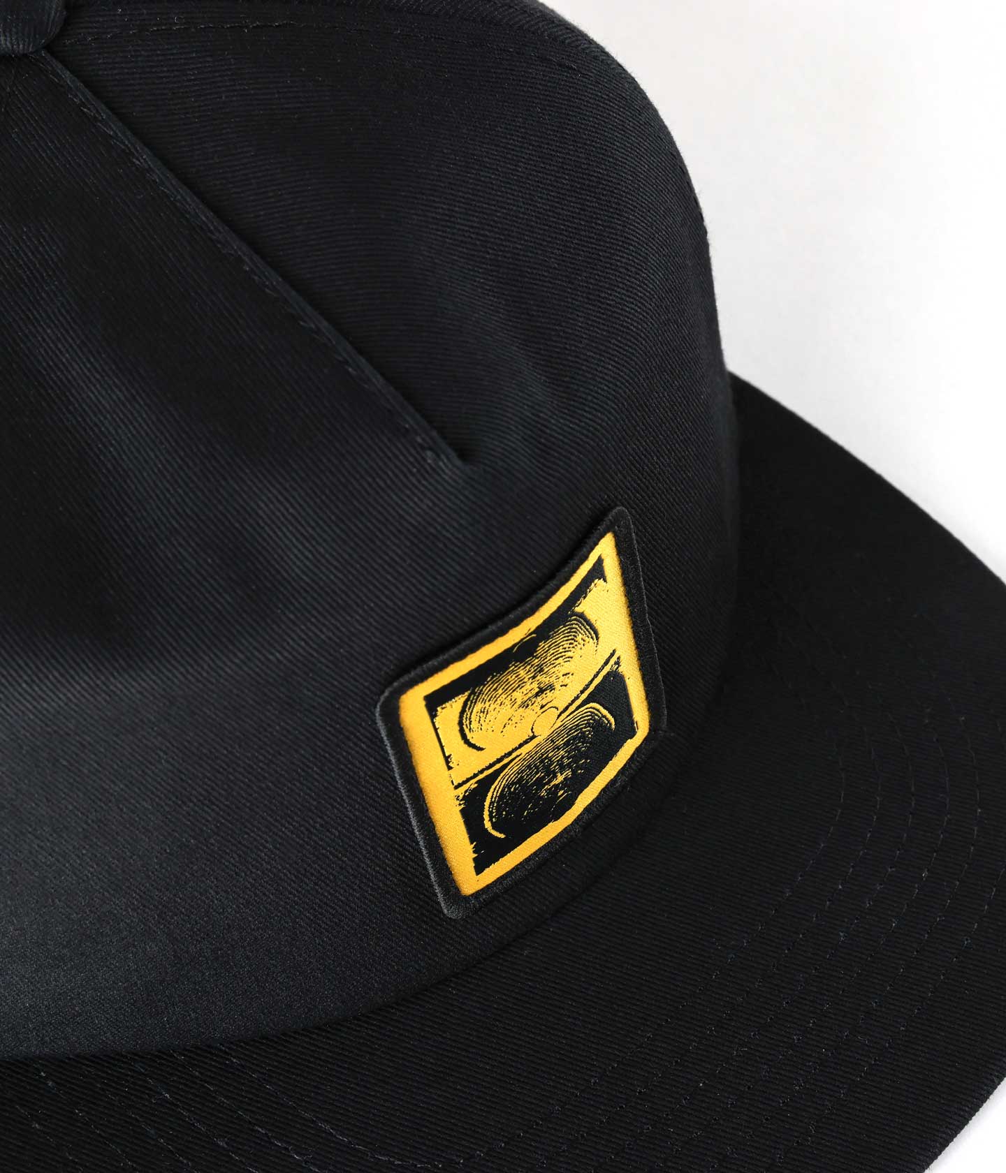 CRUX PATCH CAP // BLACK/YELLOW