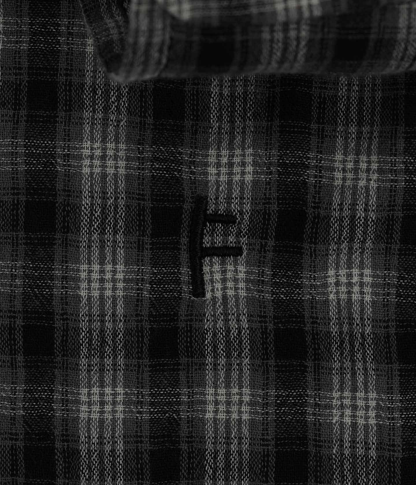 VIVIAN CHECK LS SHIRT // GREY CHECK