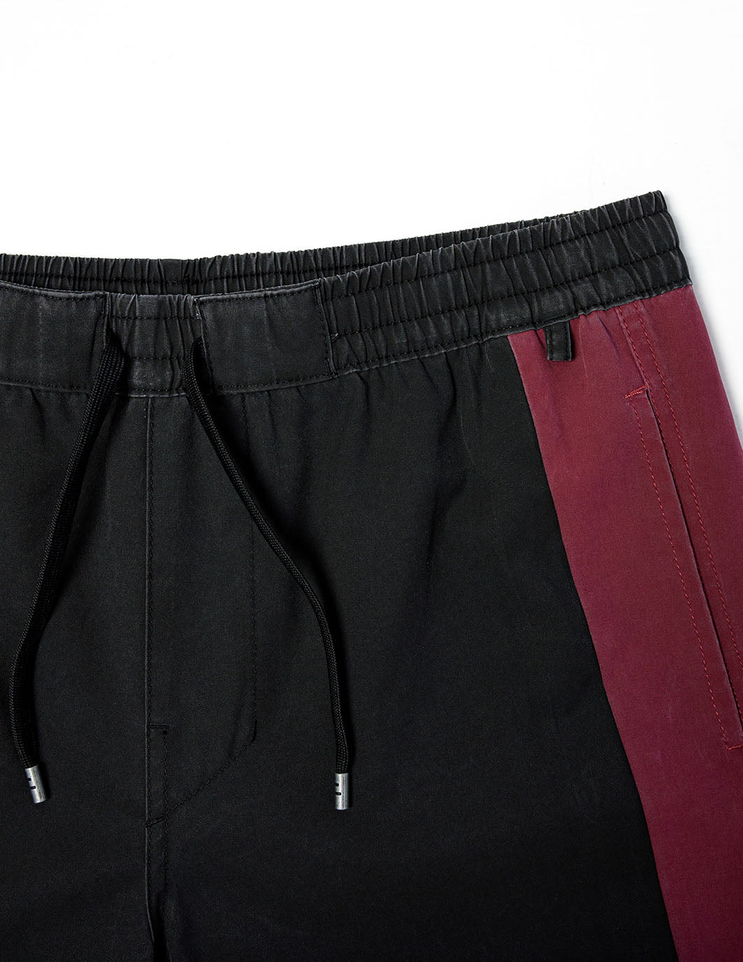 SWAN PANEL SWIM TRUNK | BLACK