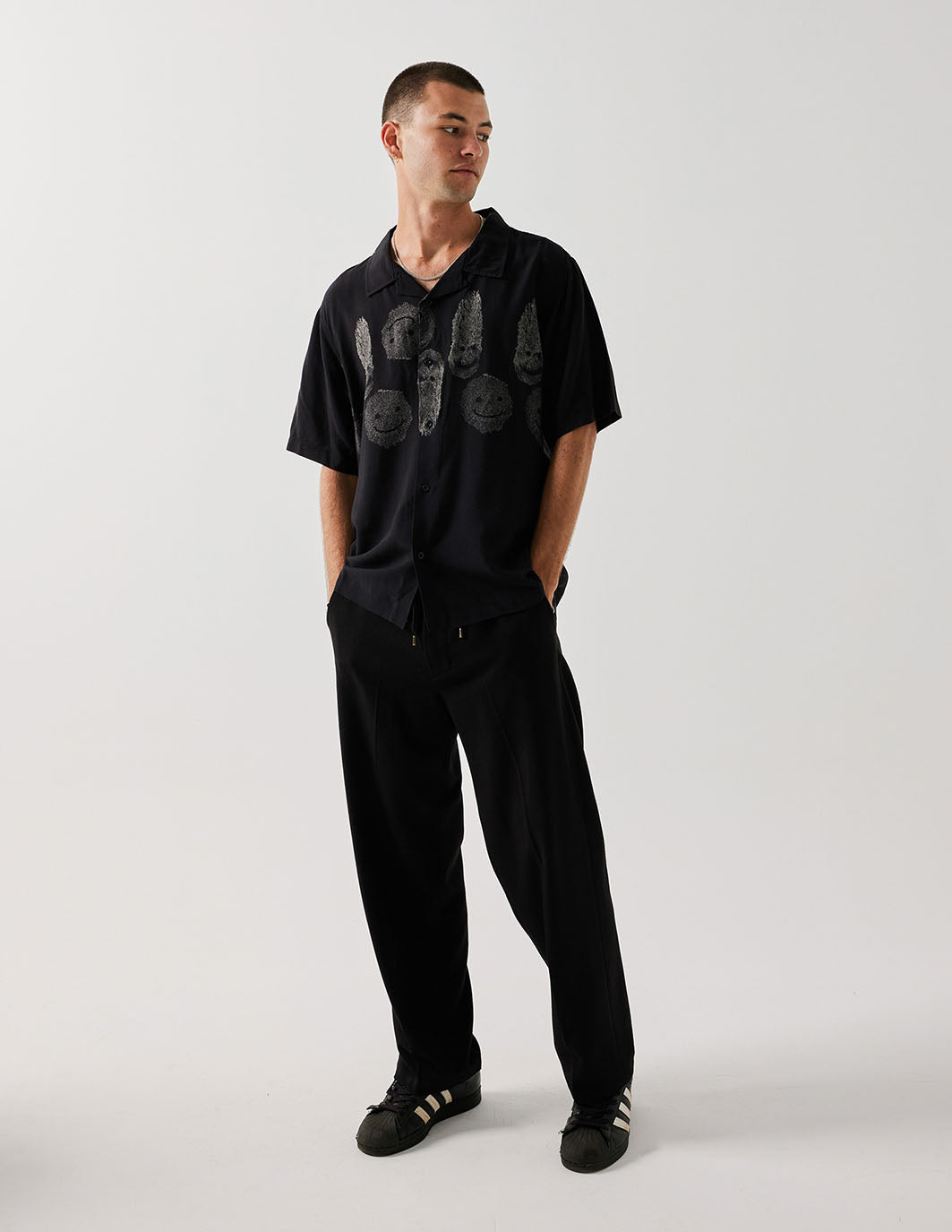 MENACE SS SHIRT | BLACK