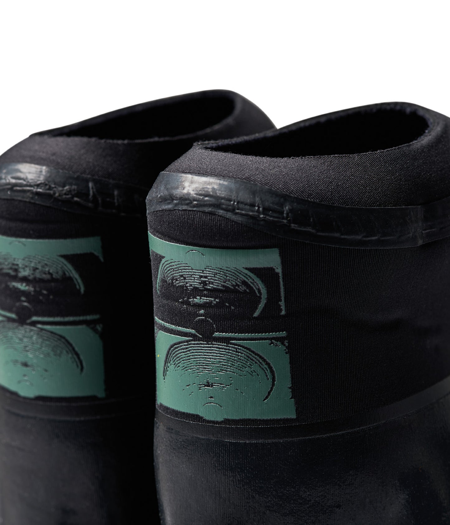 SURF BOOT HI ST 3MM |  BLACK/GREEN