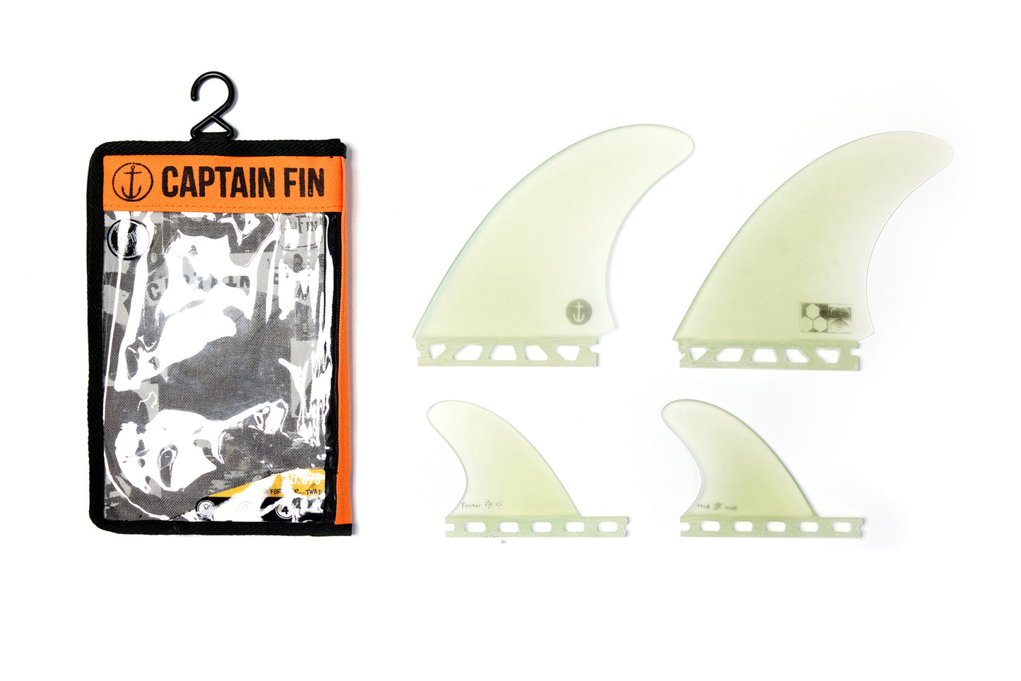 CAPTAIN FIN - CHANNEL ISLANDS x FORMER - TWAD FINS | CLEAR