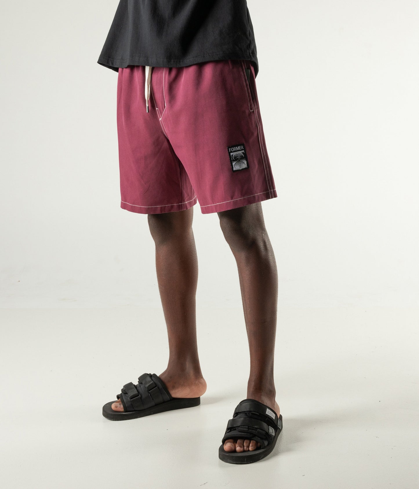 SWANS BAGGY TRUNK // CRIMSON