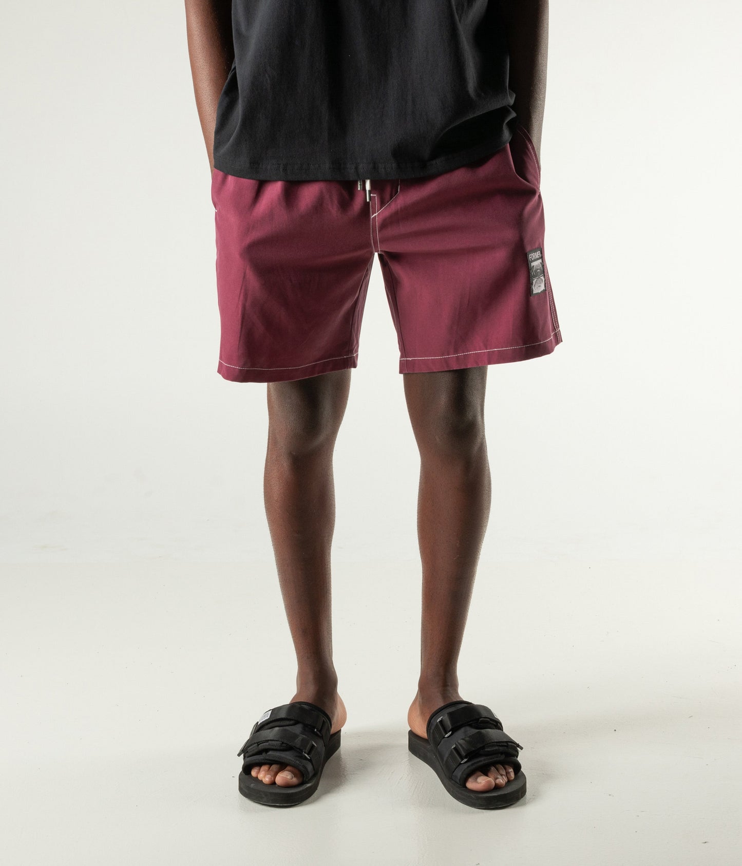 SWANS BAGGY TRUNK // CRIMSON