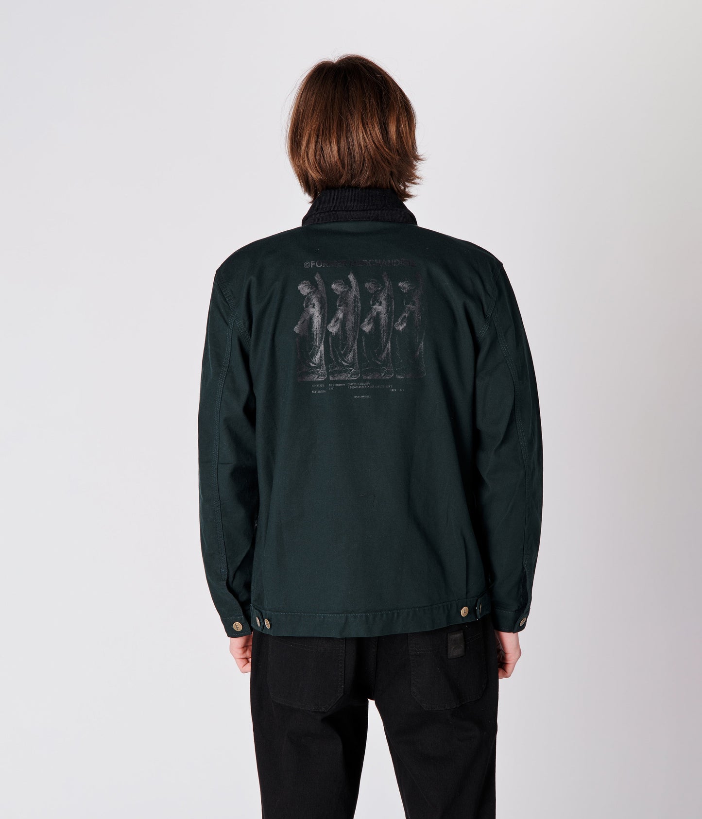 DISTEND CANVAS JACKET // EMERALD