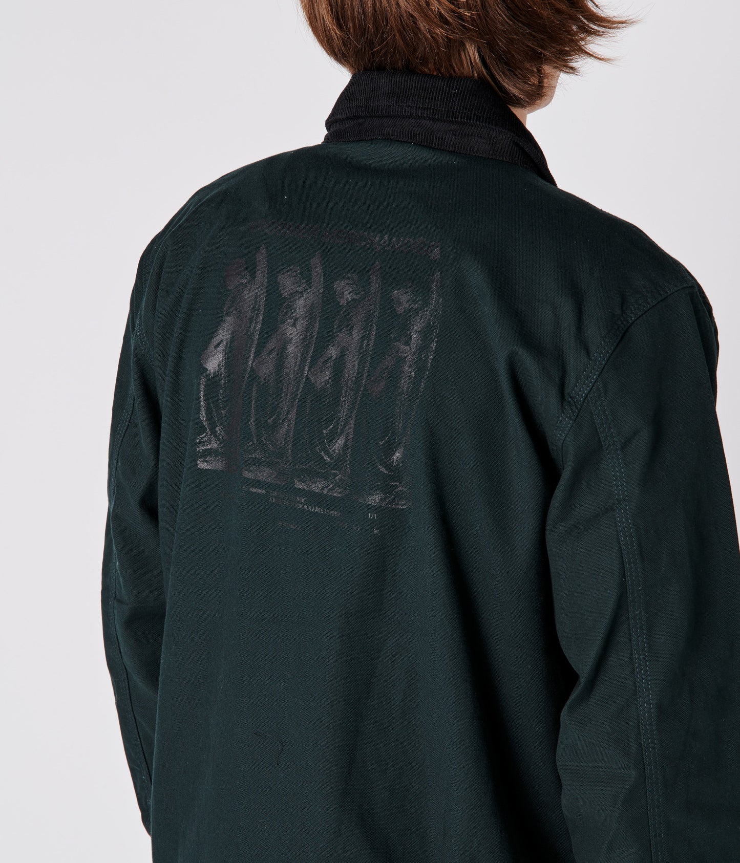 DISTEND CANVAS JACKET // EMERALD