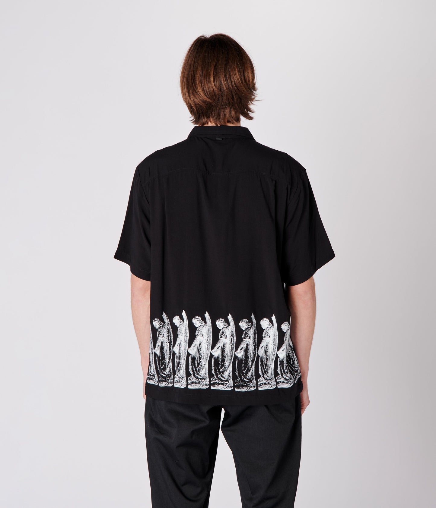 MARILYN COMPOSED SS SHIRT // BLACK