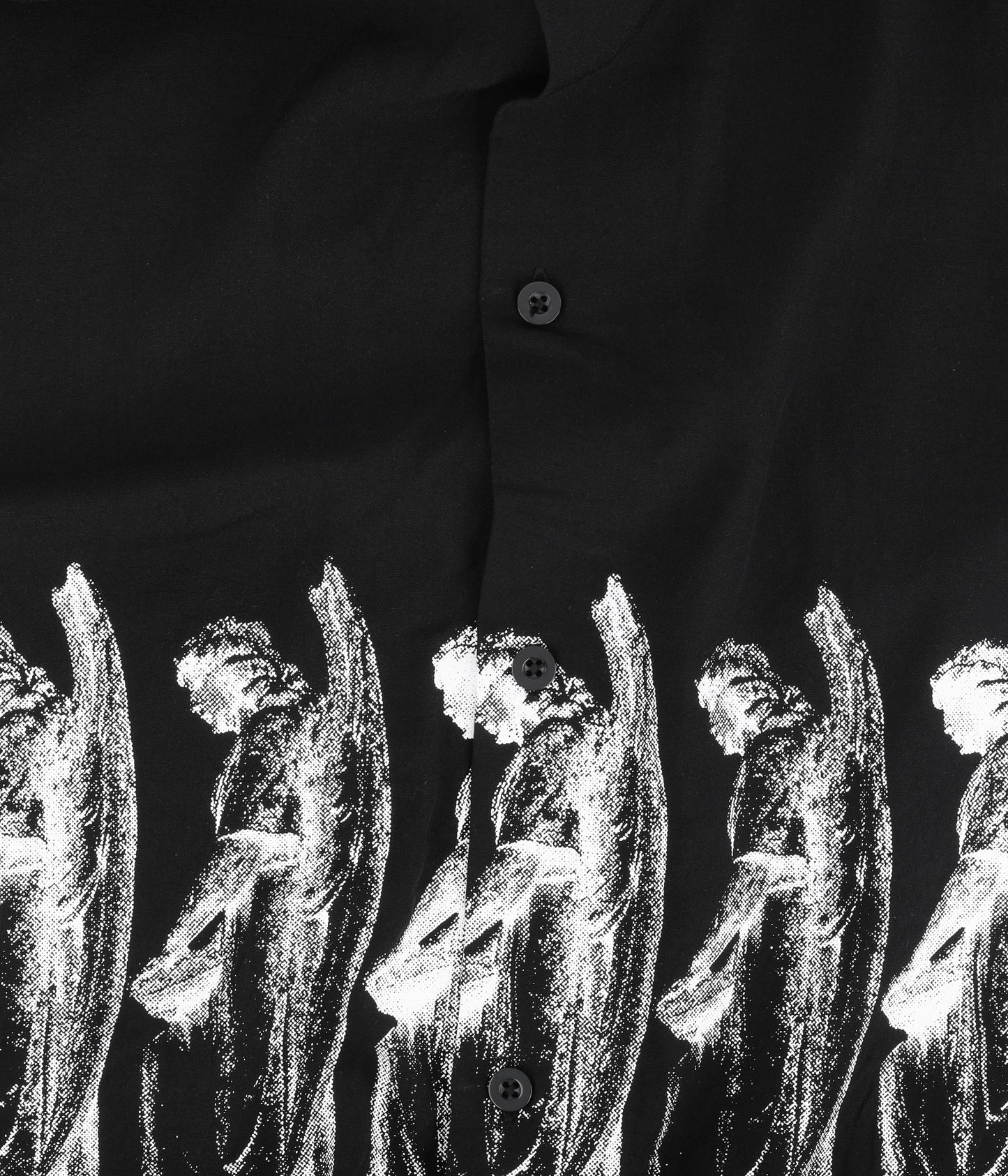 MARILYN COMPOSED SS SHIRT // BLACK