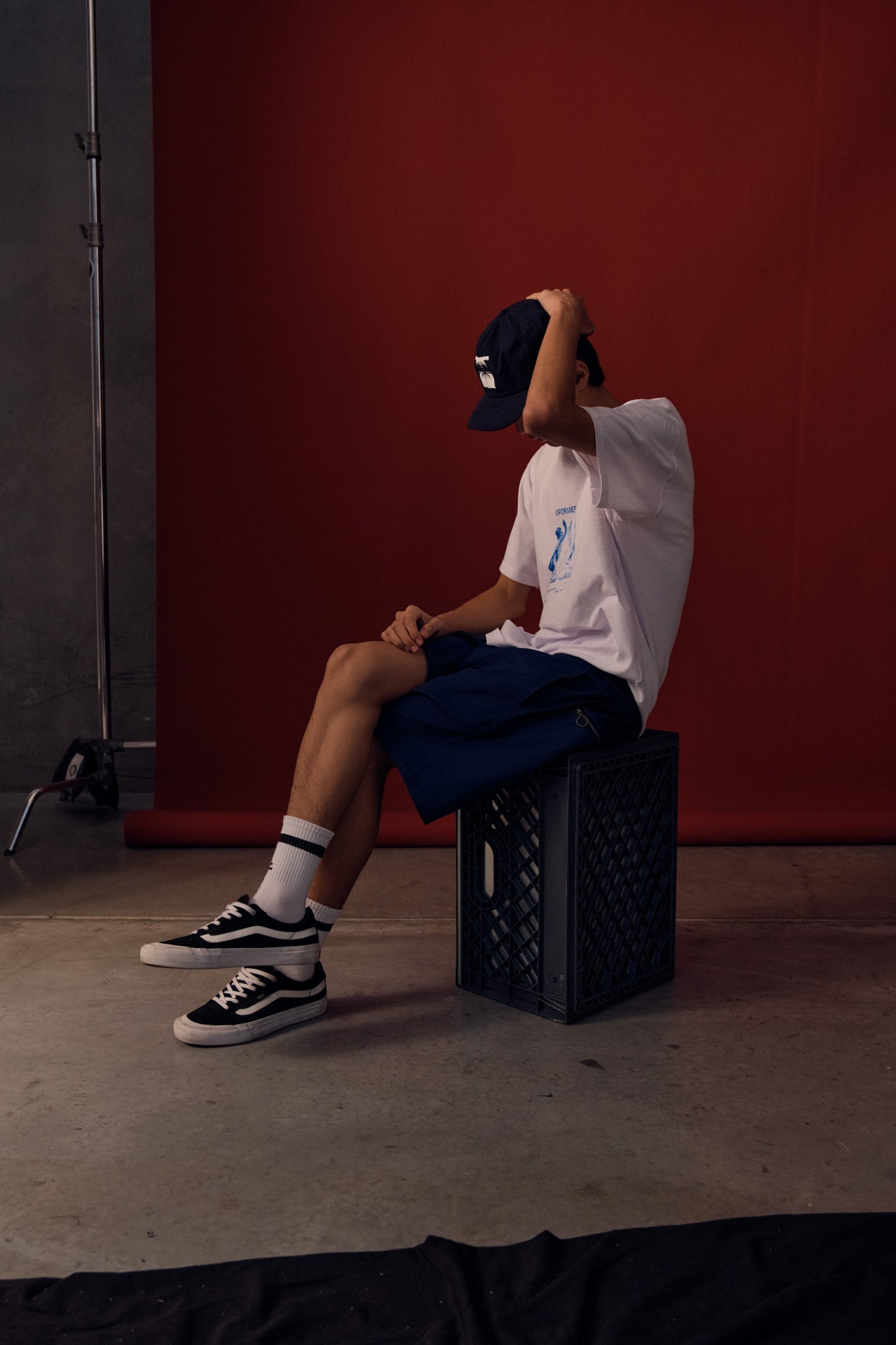 PRAYER WALKSHORT // NAVY