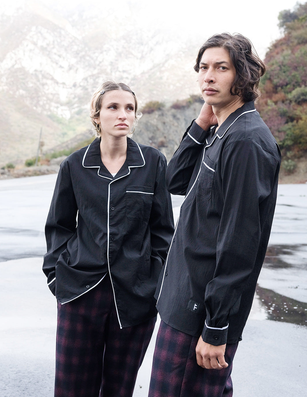 MARILYN RAYON LS SHIRT | BLACK