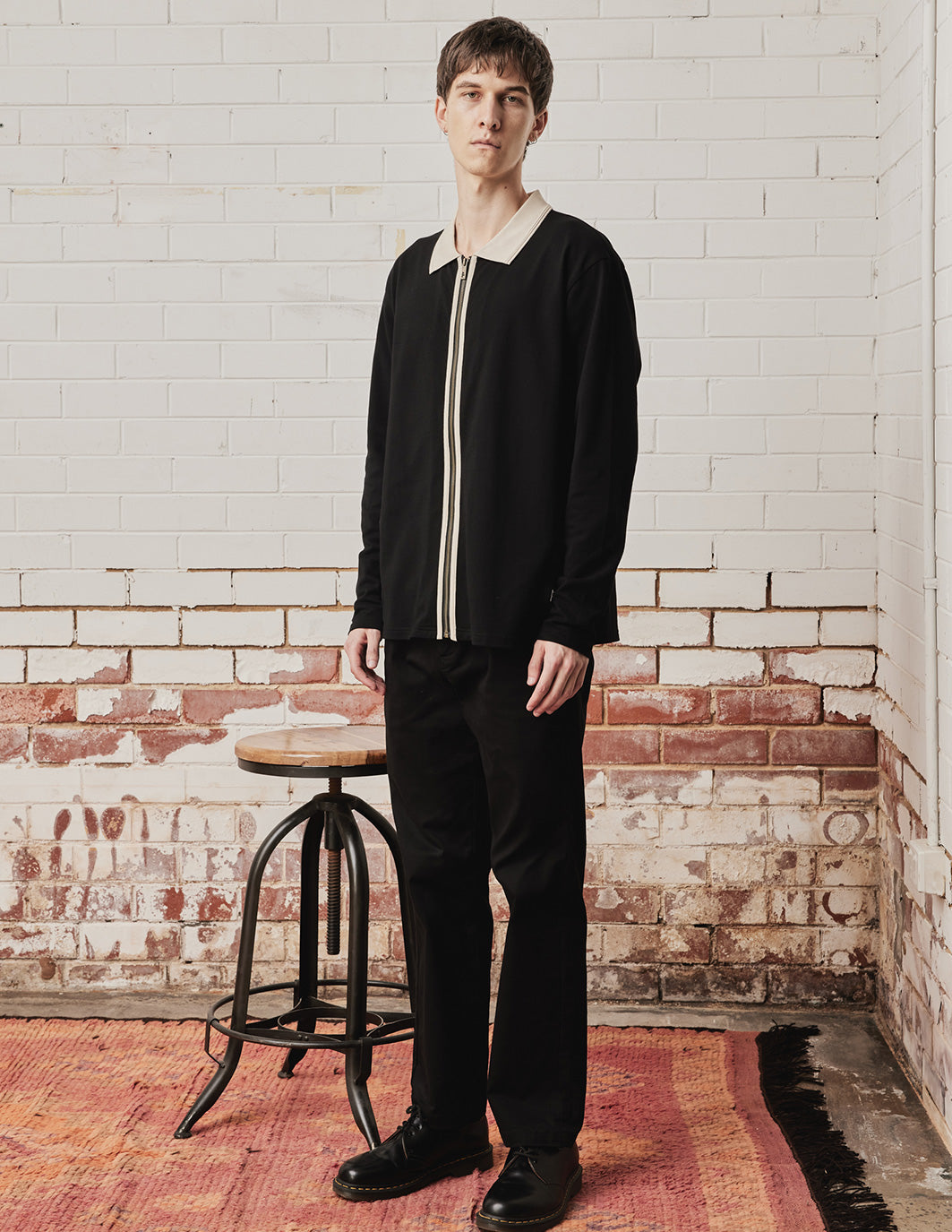 UNIFORM LS SHIRT | BLACK