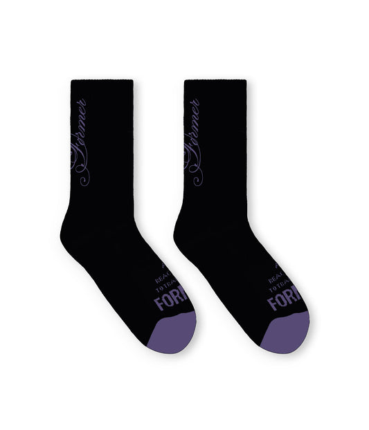 ILLUSION SOCK // BLACK