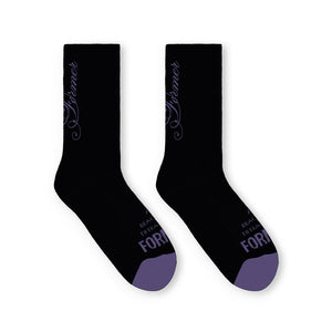 ILLUSION SOCK // BLACK