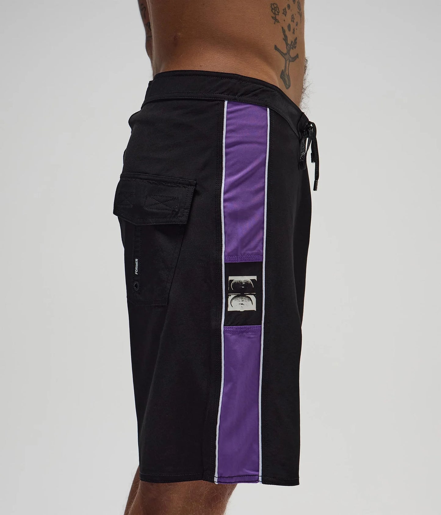 TEAM 20" TRUNK // BLACK PURPLE