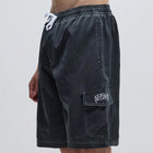 SWANS CARGO 21" SWIM TRUNK // BLACK