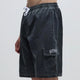 SWANS CARGO 21" SWIM TRUNK // BLACK