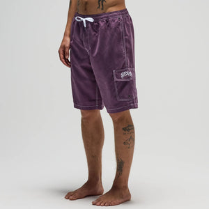 SWANS CARGO 21" SWIM TRUNK // WASHED PURPLE