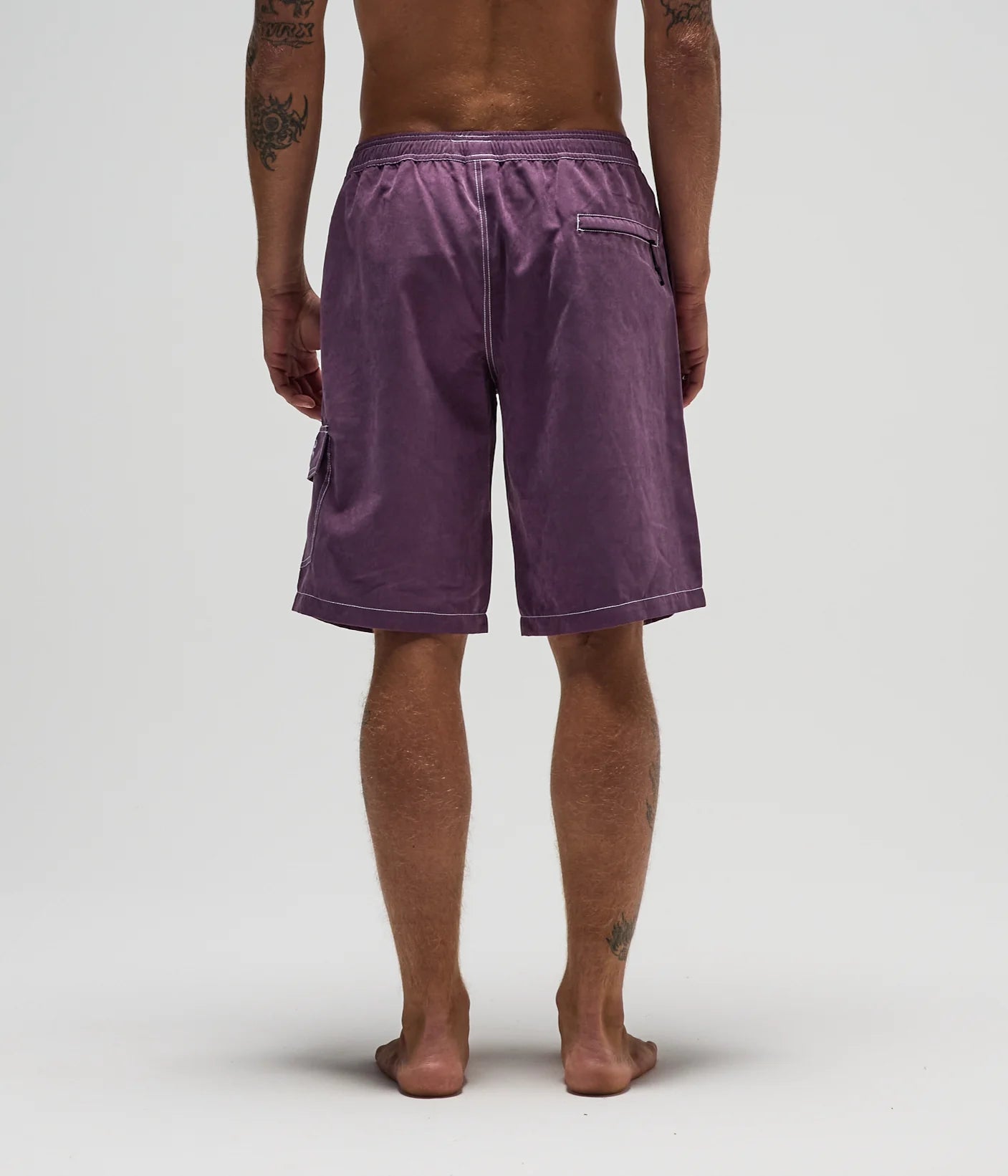 SWANS CARGO 21" SWIM TRUNK // WASHED PURPLE