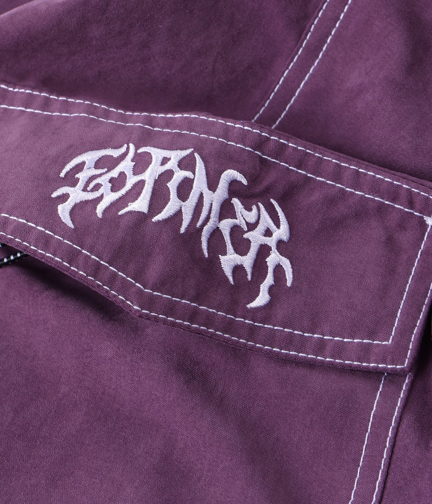 SWANS CARGO 21" SWIM TRUNK // WASHED PURPLE