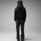 SKULLZ BOXY HEAVY HOOD // MERCH BLACK