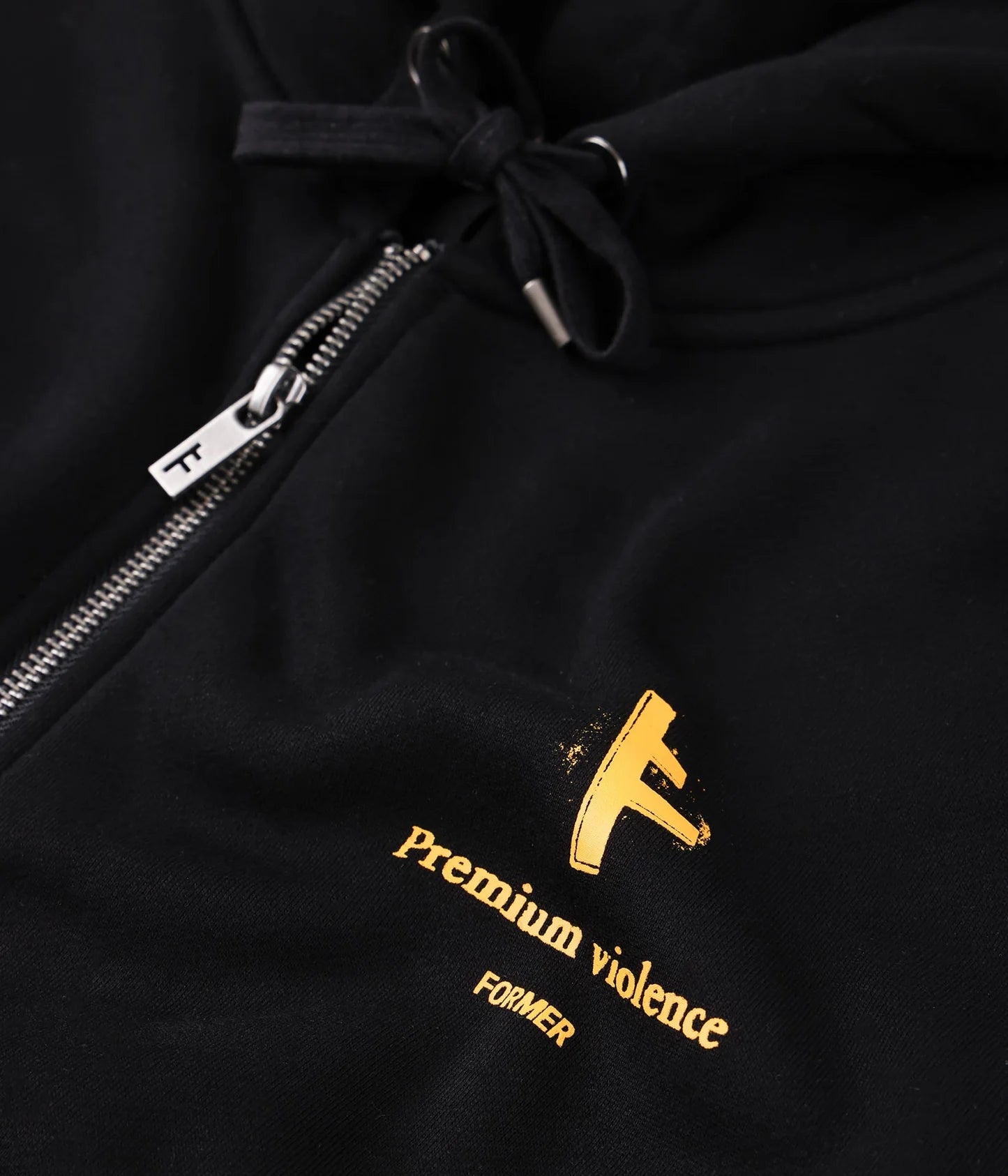 SLANT F ZT HOOD // BLACK