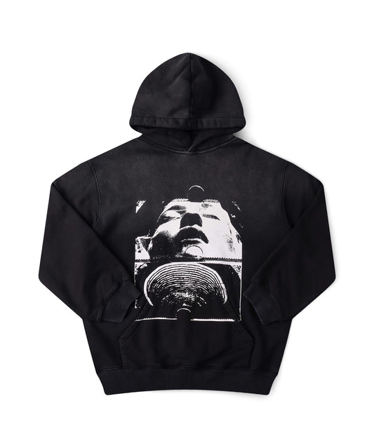 LEVITATE HOOD // FADED BLACK