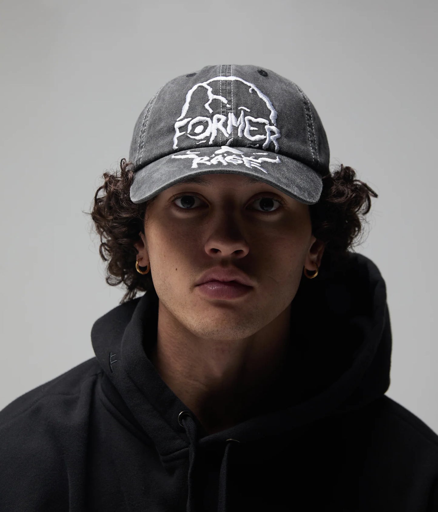 SKULLZ CAP // MERCH BLACK