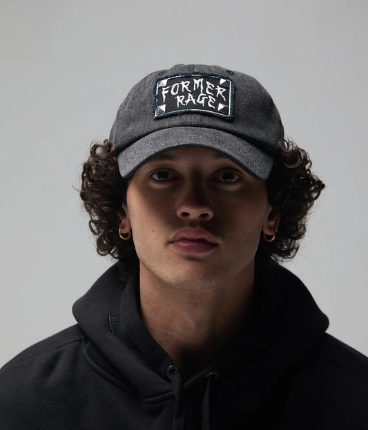 STUDDED CAP // BLACK