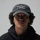 STUDDED CAP // BLACK