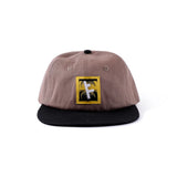 SLANT F CAP // BROWN
