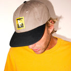 SLANT F CAP // BROWN