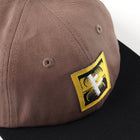 SLANT F CAP // BROWN