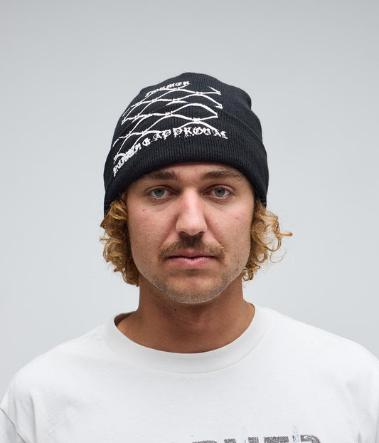 ALLEVIATE BEANIE // BLACK