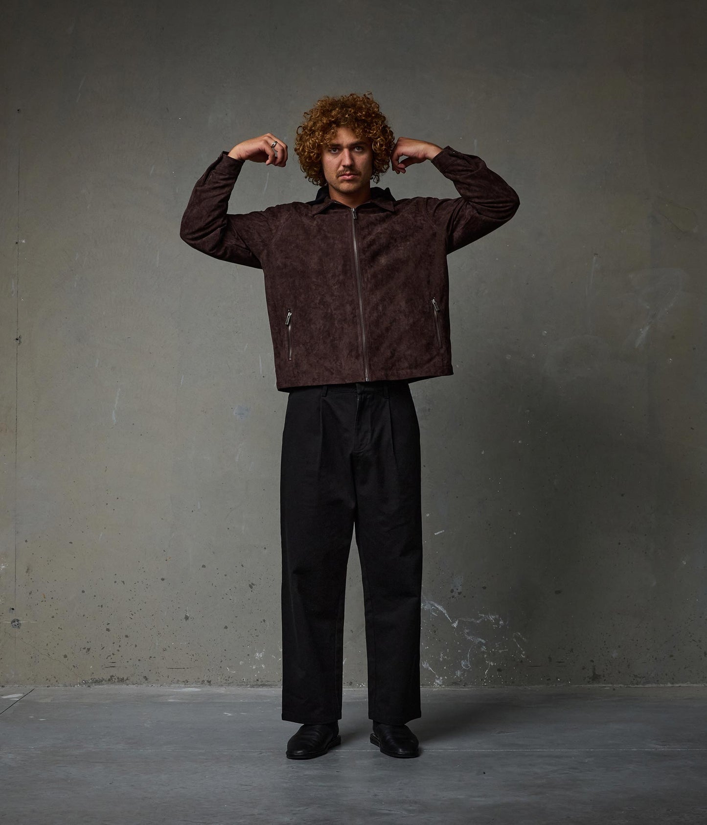 AG CAGE JACKET // BARK