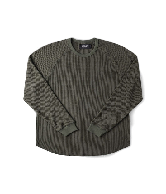 AG RAGLAN WAFFLE // SURPLUS