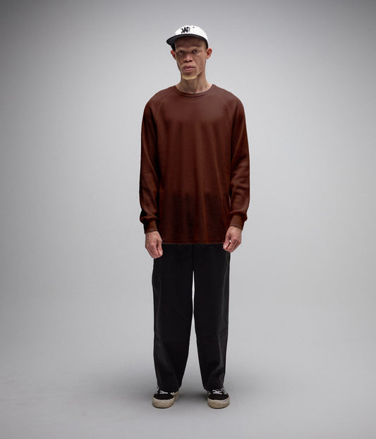 AG RAGLAN WAFFLE // SURPLUS