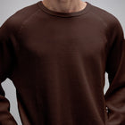 AG RAGLAN WAFFLE // BRWN