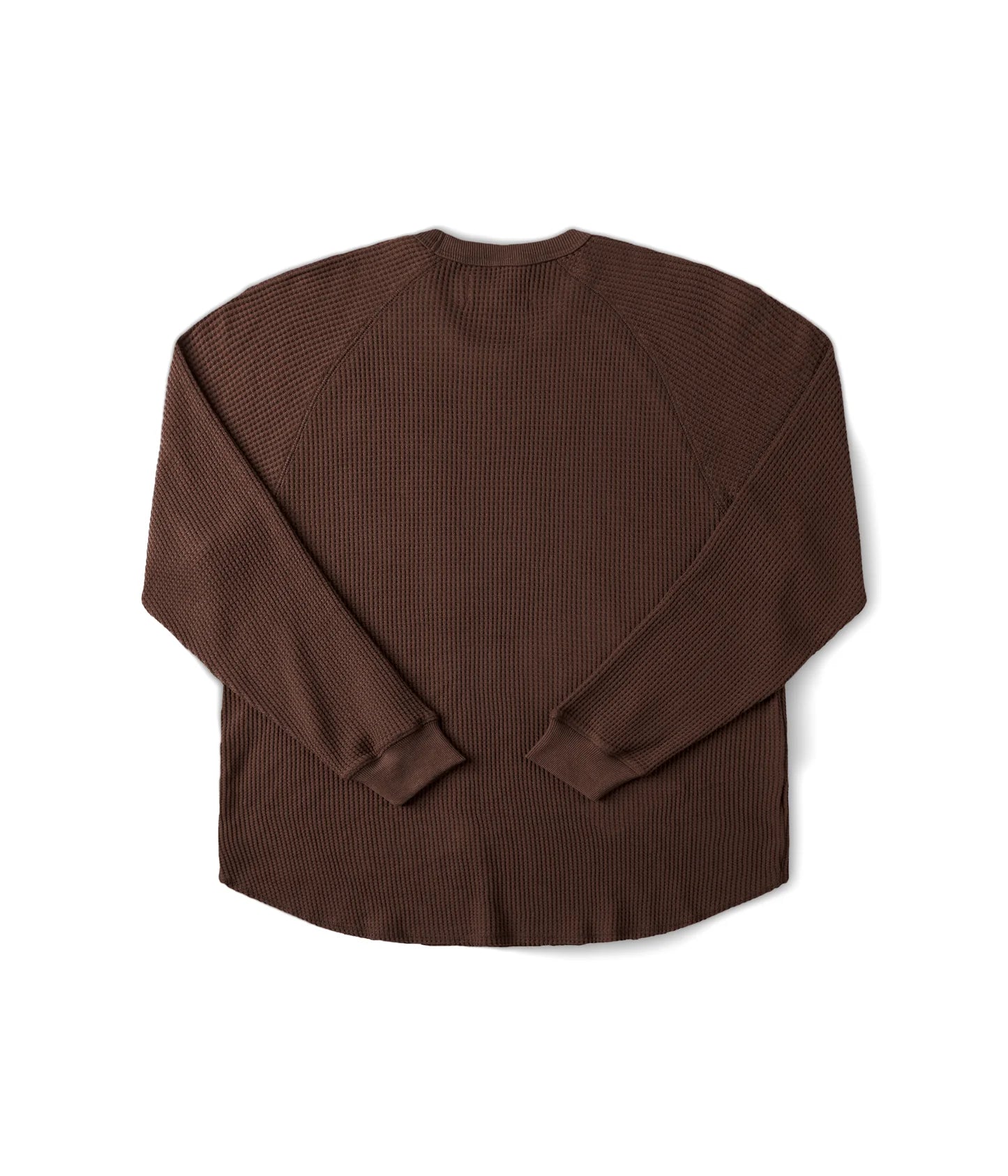 AG RAGLAN WAFFLE // BRWN