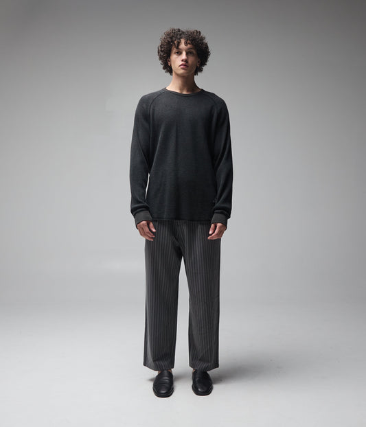 ILLUSION LS WAFFLE // ACID BLACK