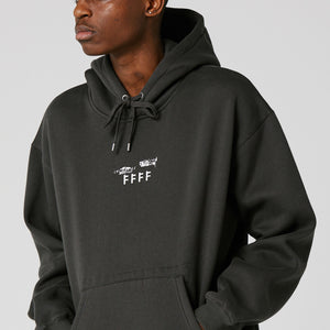 FLOURISH CRUX HOOD // WASHED BLACK