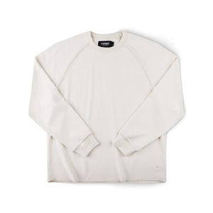 AG RAGLAN WAFFLE // BONE