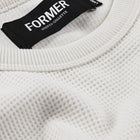 AG RAGLAN WAFFLE // BONE