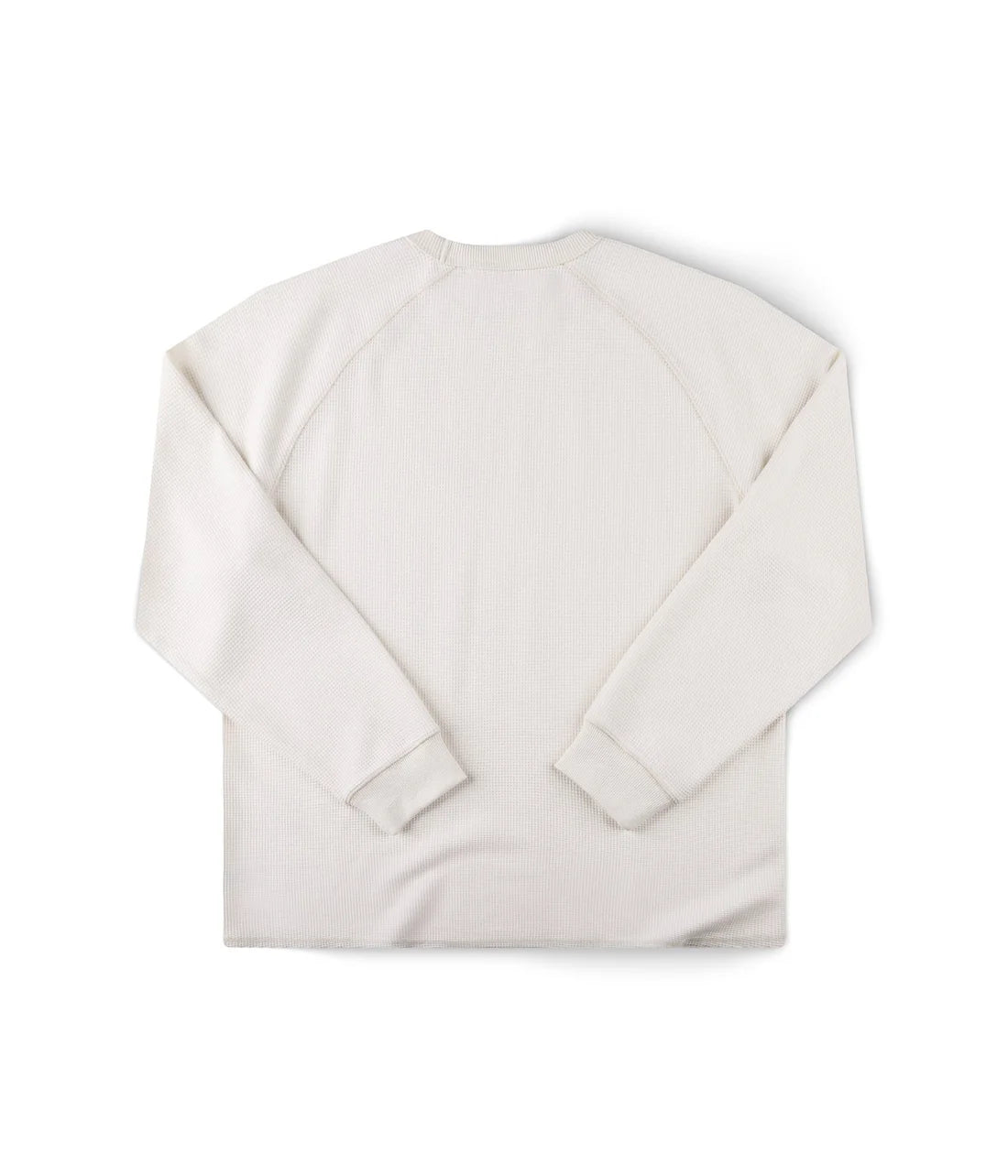 AG RAGLAN WAFFLE // BONE