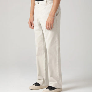 CRUX HERRINGBONE PANT // ECRU