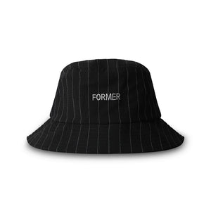 PIN BUCKET HAT // BLACK PIN