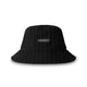 PIN BUCKET HAT // BLACK PIN