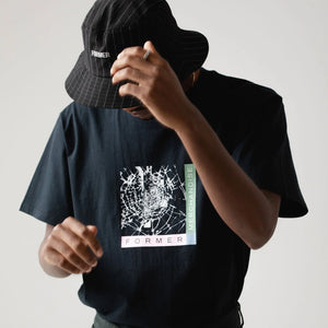 PIN BUCKET HAT // BLACK PIN